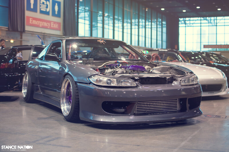Modified Gray Car — Dramatic