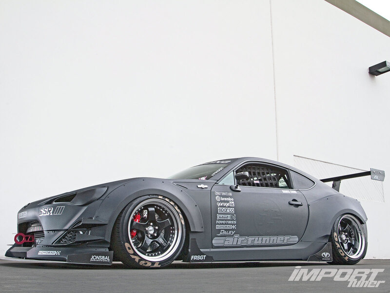 Modified Gray Race Car