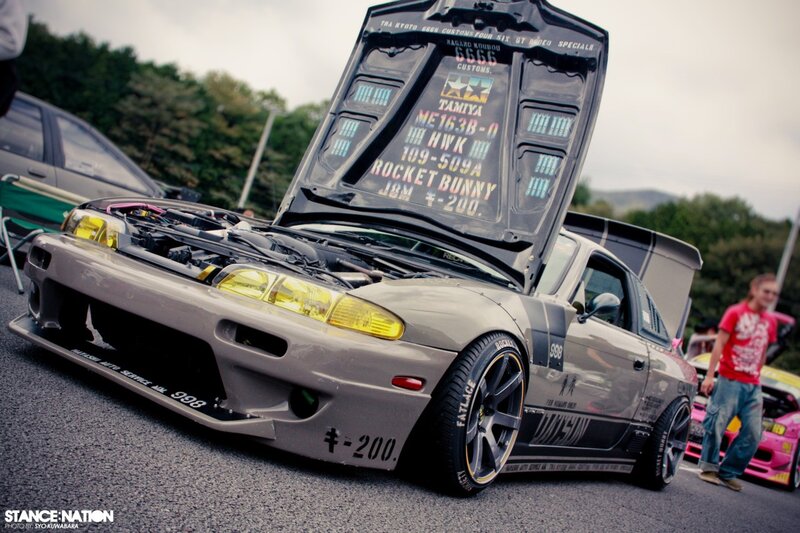 Modified Gray Sports Car — Outdoor, Afternoon