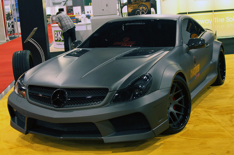 Modified Gray Sports Car — Showroom