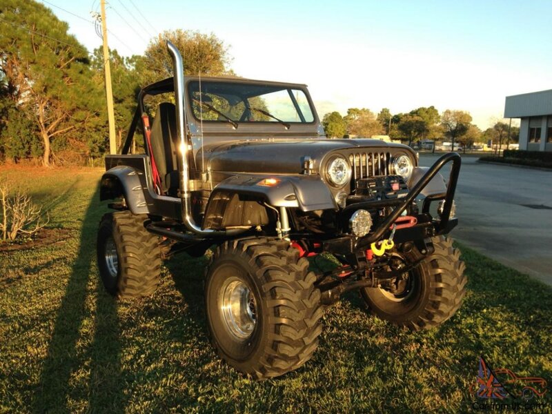 Modified Jeep Wrangler