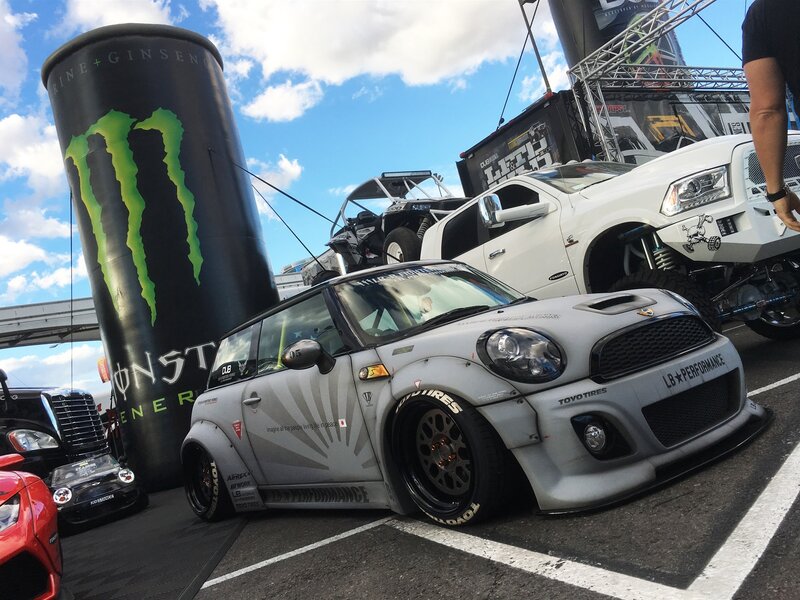 Modified Mini Cooper Car
