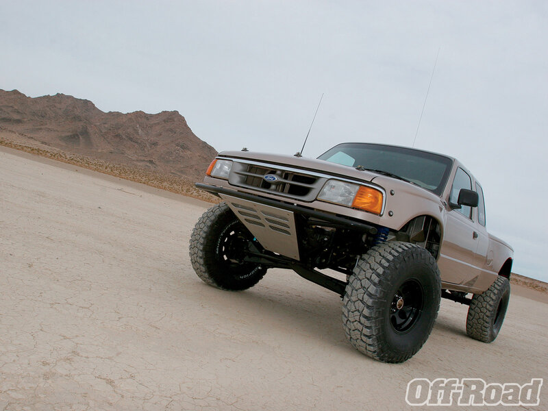 Modified Pickup Truck — Brown
