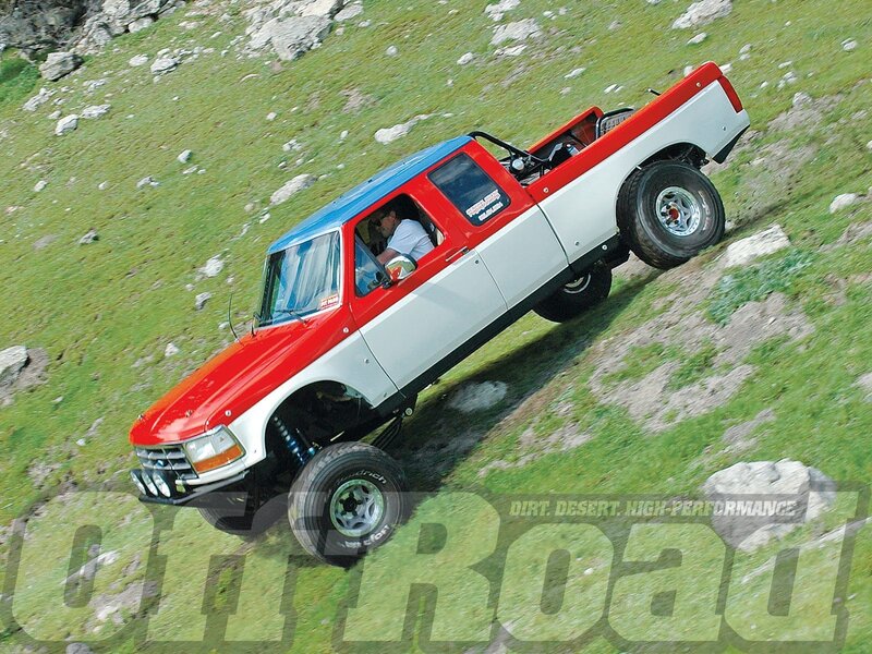 Modified Pickup Truck