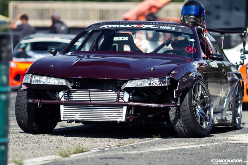 Modified Purple Race Car