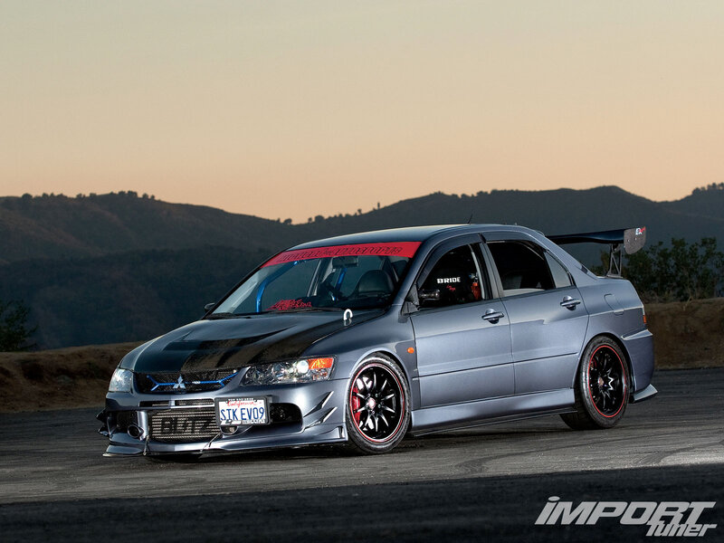 Modified Silver Sedan