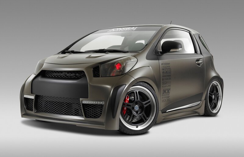 Modified Smart Car — Gray, Neutral, Photograph