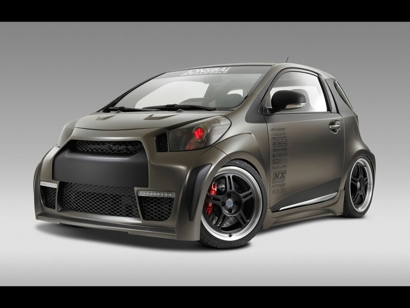 Modified Smart Car — Gray, Neutral