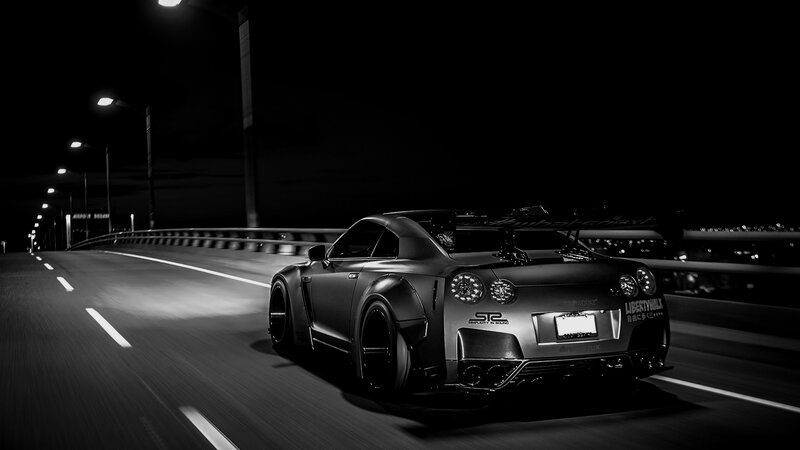 Modified Sports Car — Black