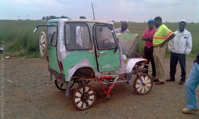 Modified Three-wheeled Vehicle