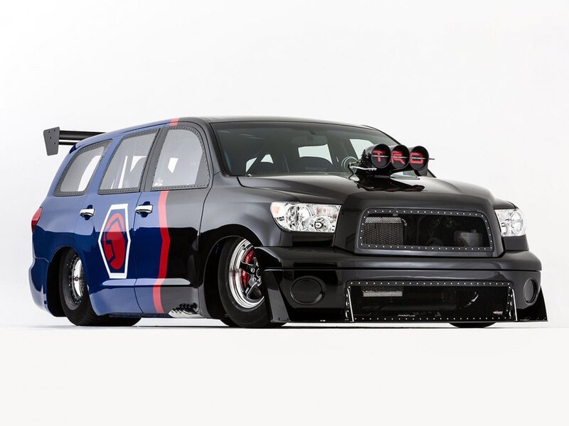 Modified Toyota SUV