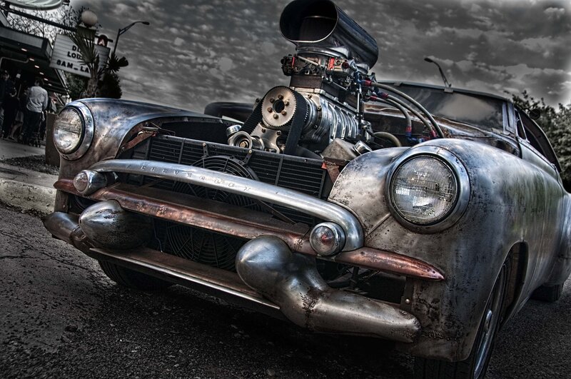 Modified Vintage Car