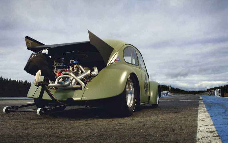 modified volkswagen beetle drag car