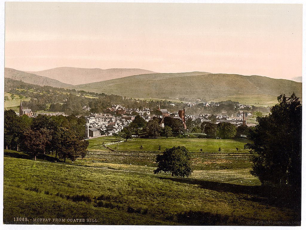 Moffat from Coates Hill