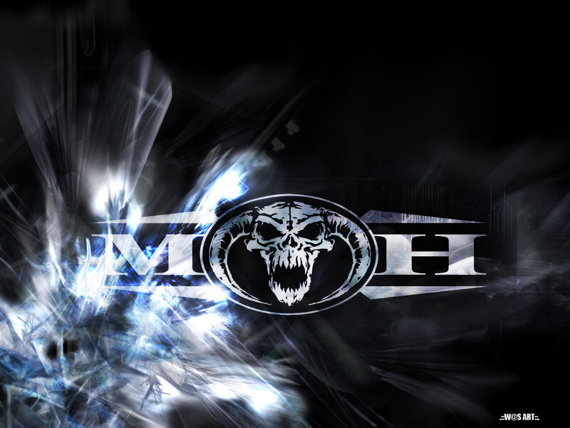 MOH logo with skull design