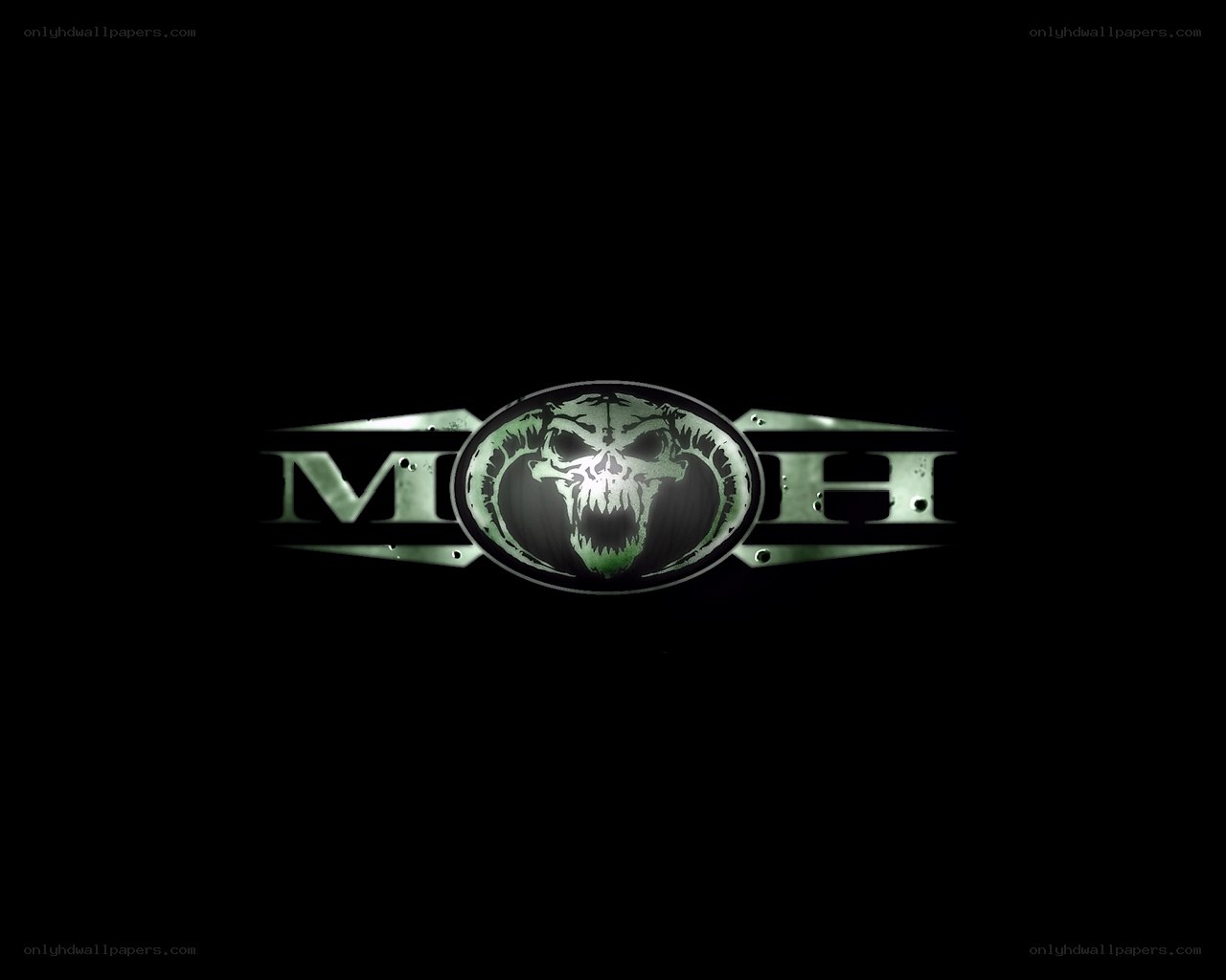 MOH logo with skull emblem