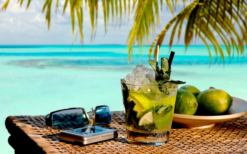 Mojito Drink on Table