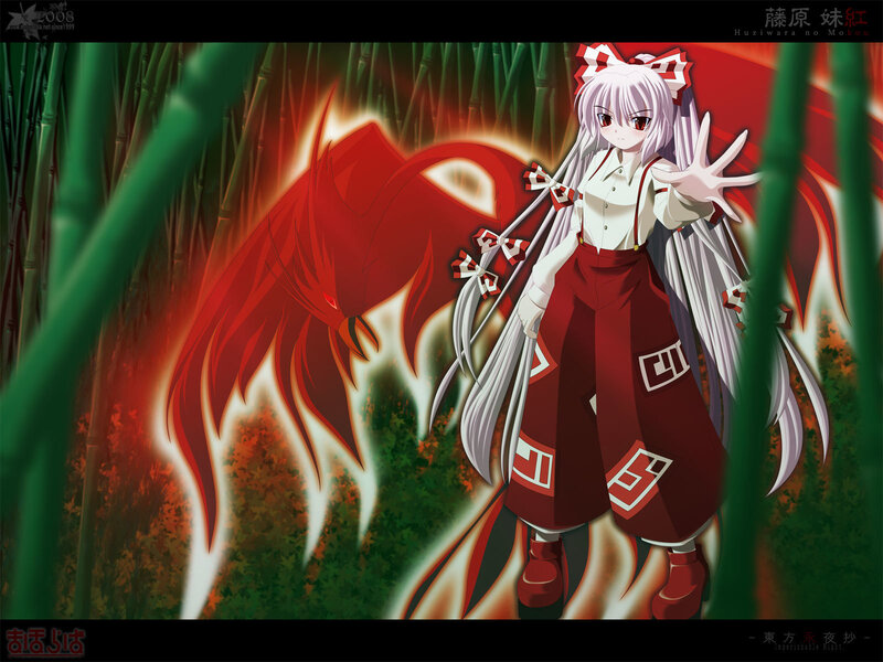 Mokou from Touhou Project