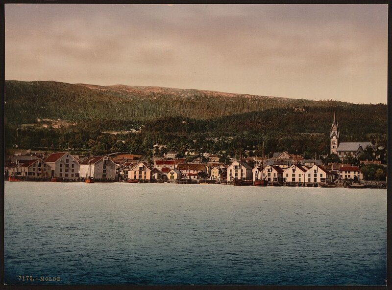 Molde town view