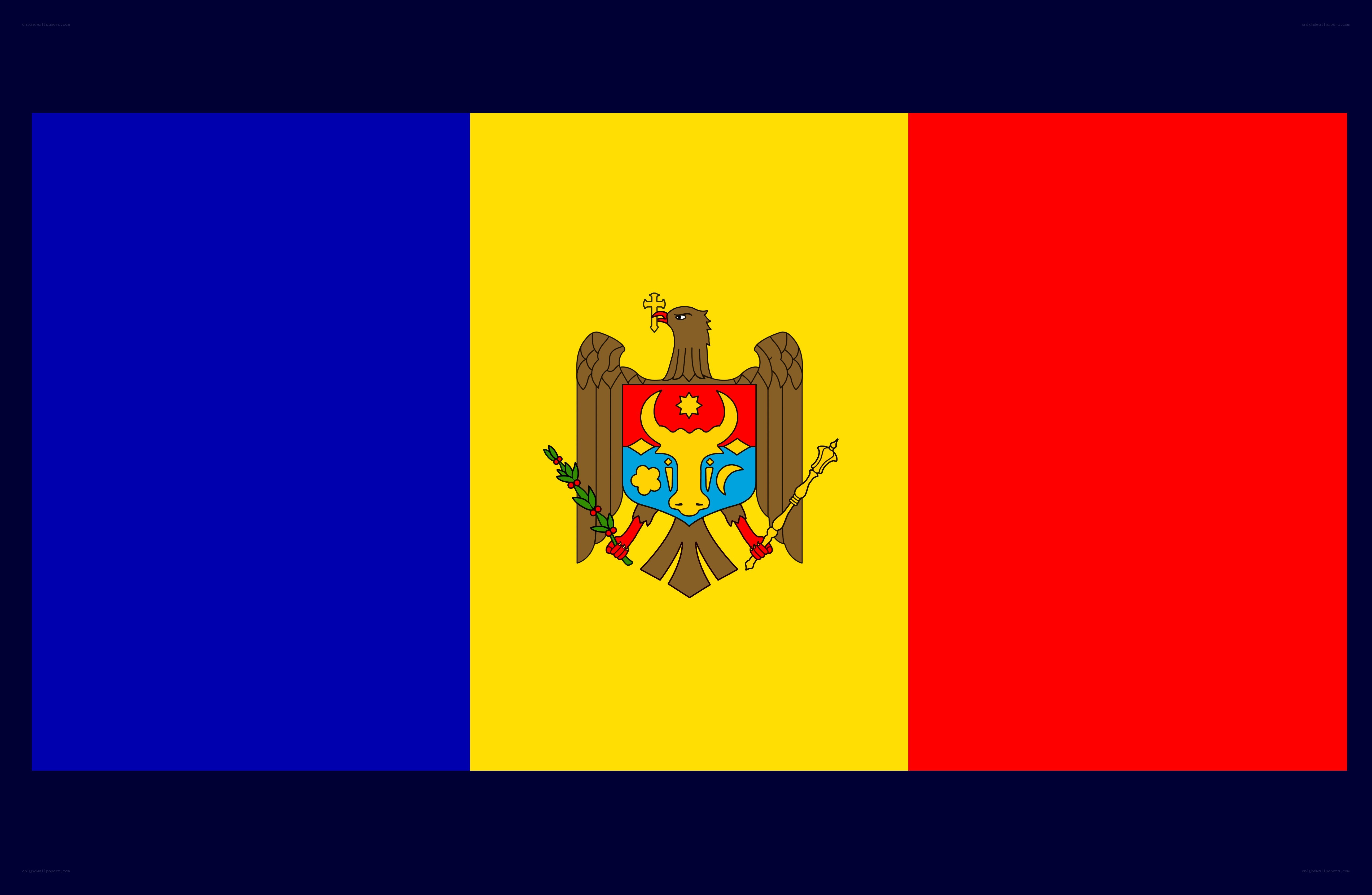 Moldova national flag