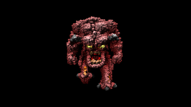 molecular monster model