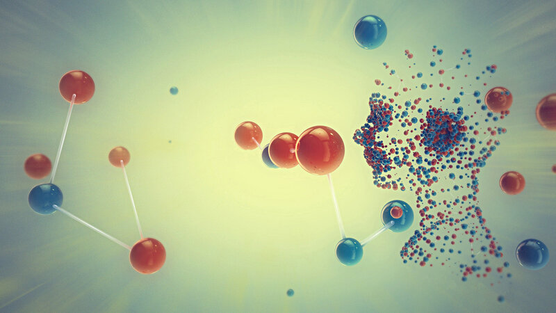 molecular structure animation