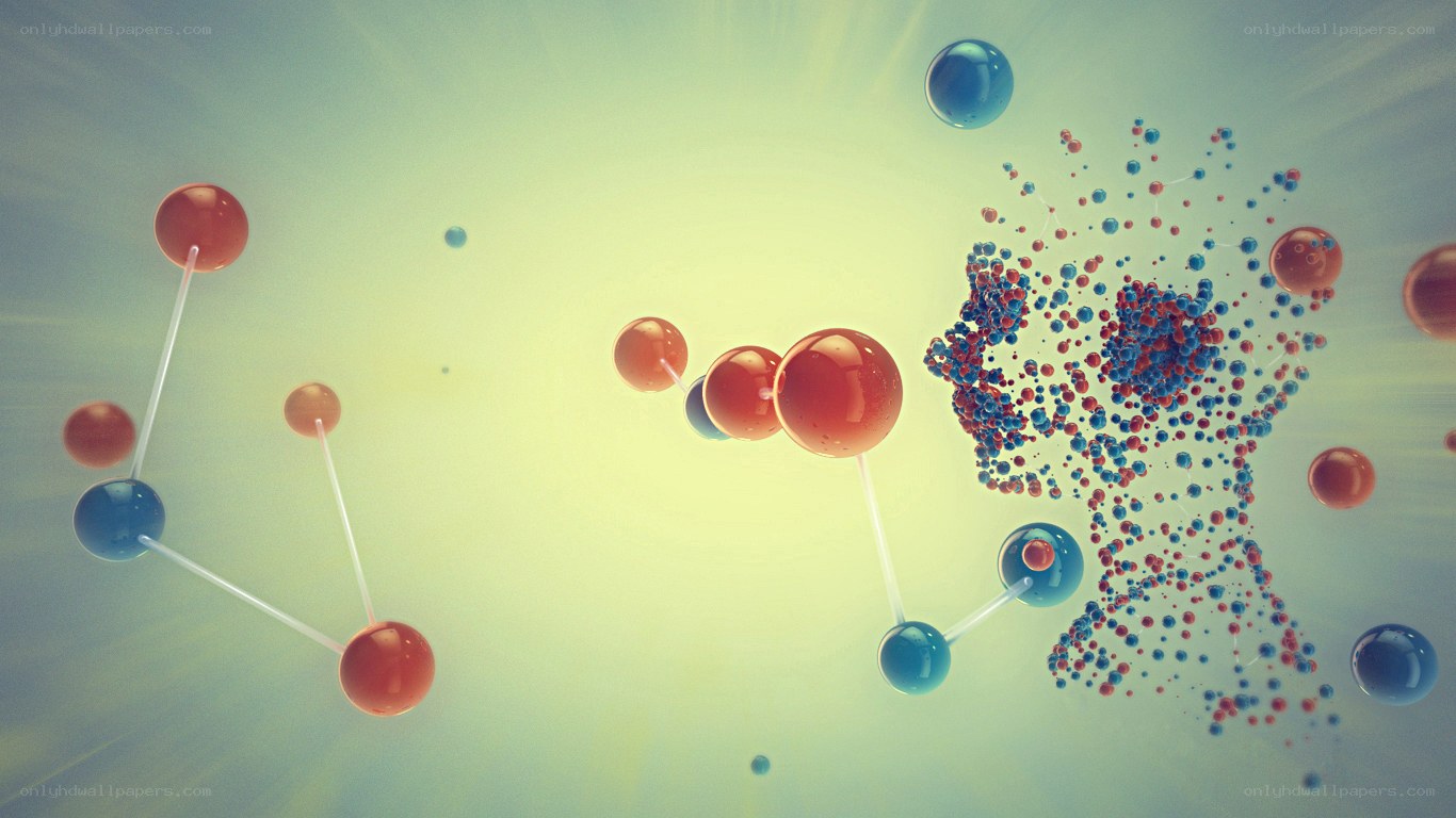 molecular structure animation