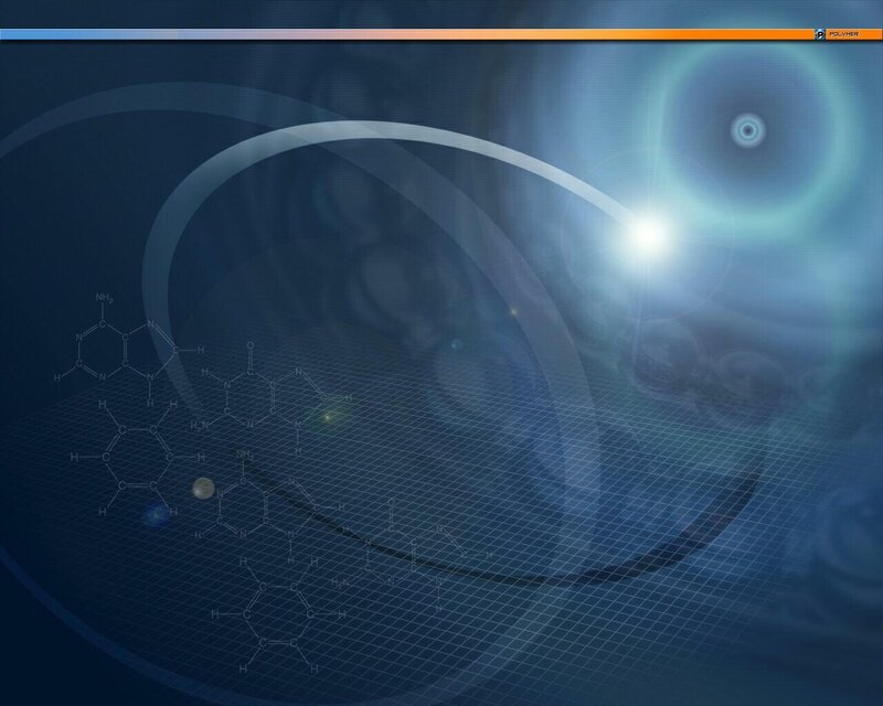 Molecular Structure Diagram — Blue