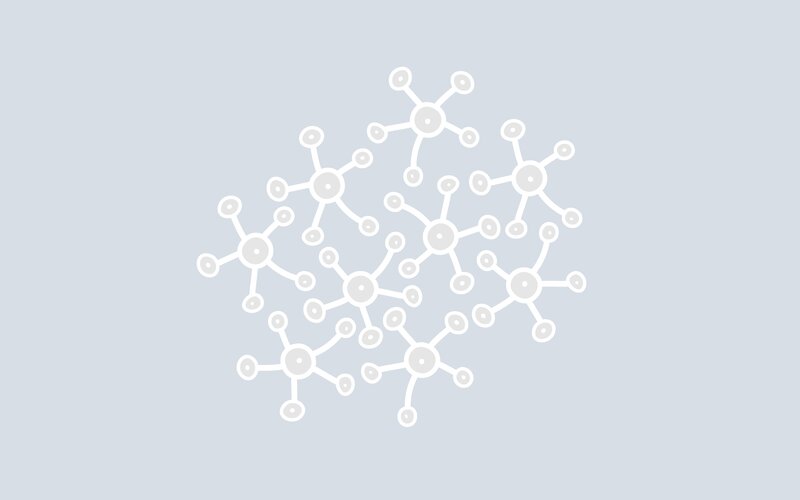 Molecular Structure Diagram — White