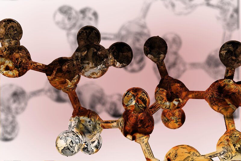 Molecular Structure Model — Brown, Scientific