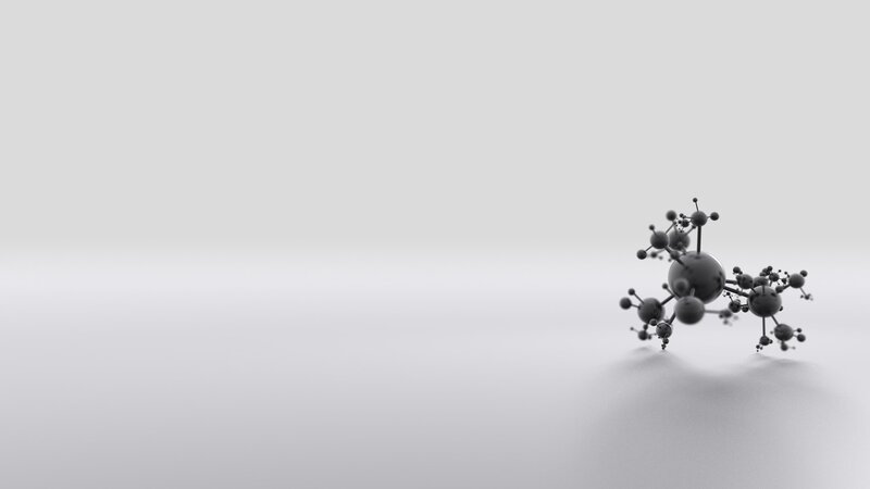 Molecular Structure Model — Gray, Neutral