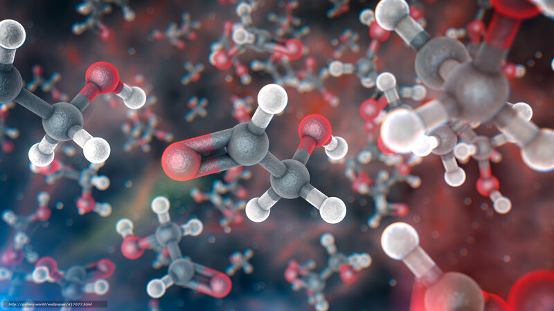 Molecular Structure Model — Gray, Scientific