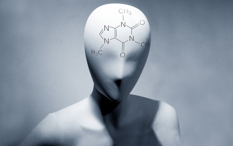 molecular structure on mannequin head