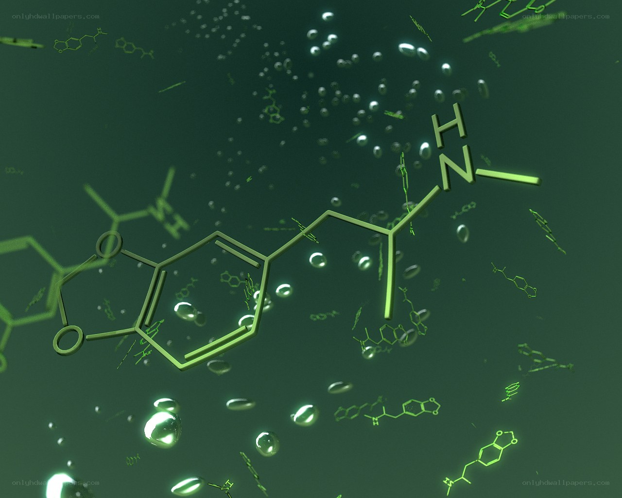 molecular structure visualization