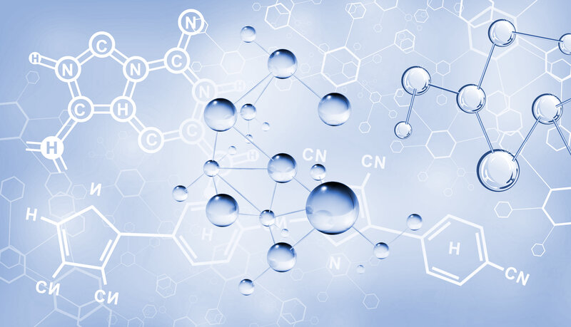 Molecular Structures — Blue