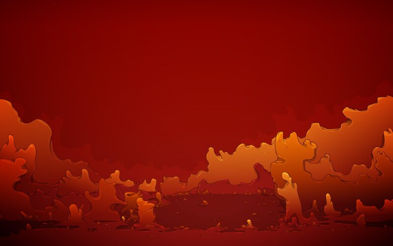 Molten Lava Flow — Red