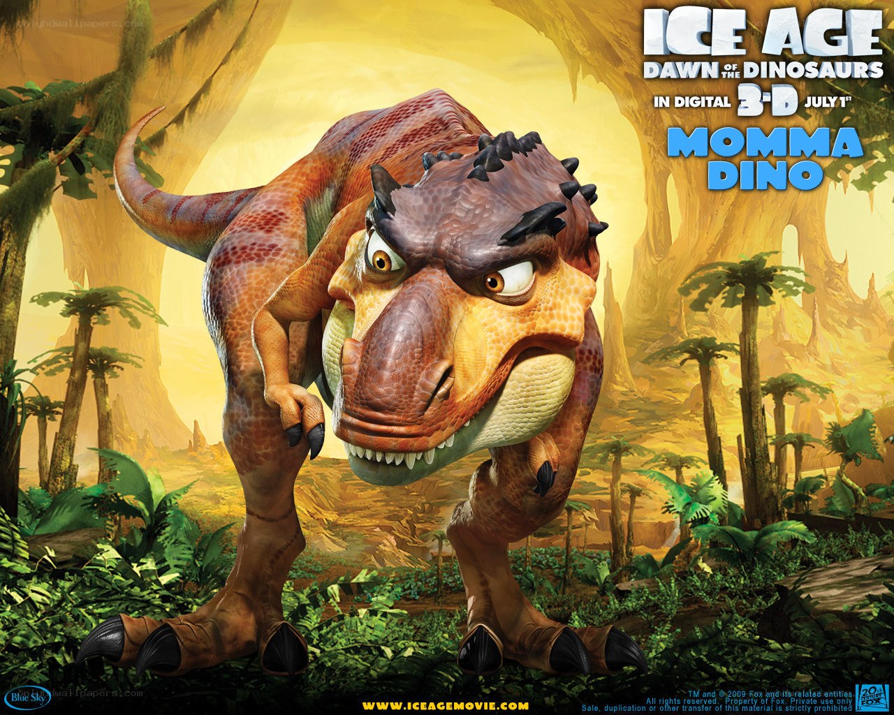 Momma Dino from Ice Age