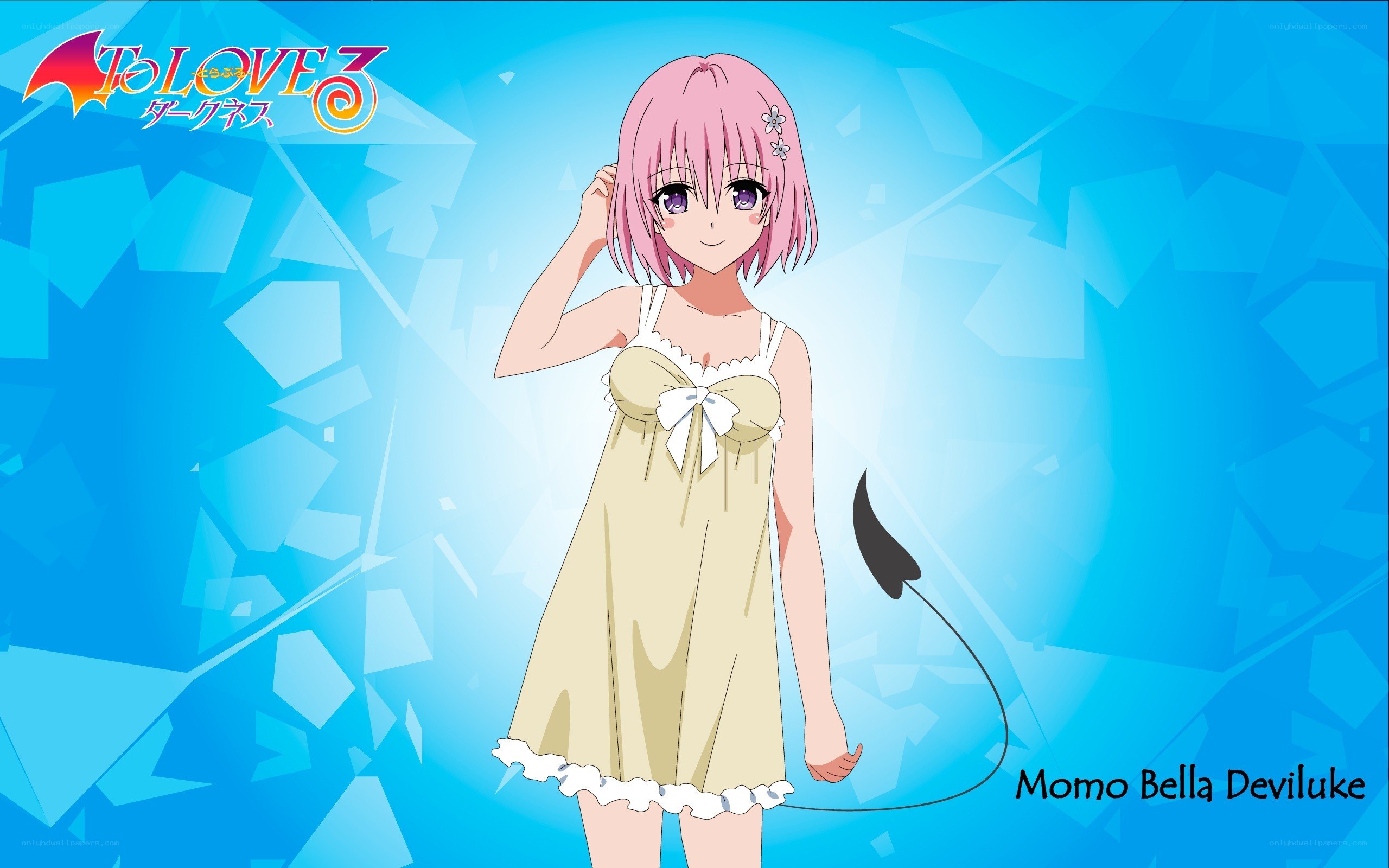 Momo Bella Devi in a dress