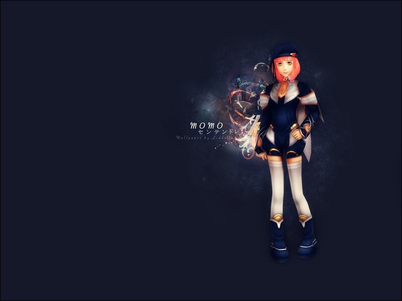 Momo character wallpaper