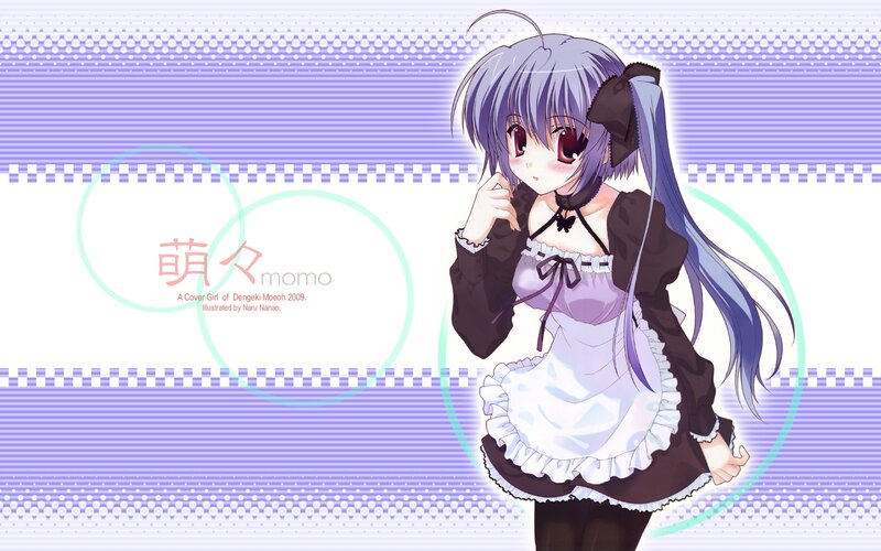 Momo maid character