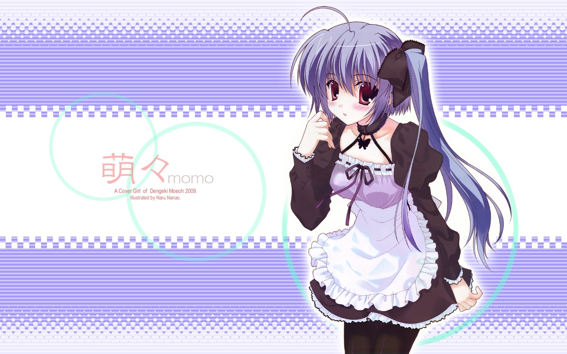 Momo maid character