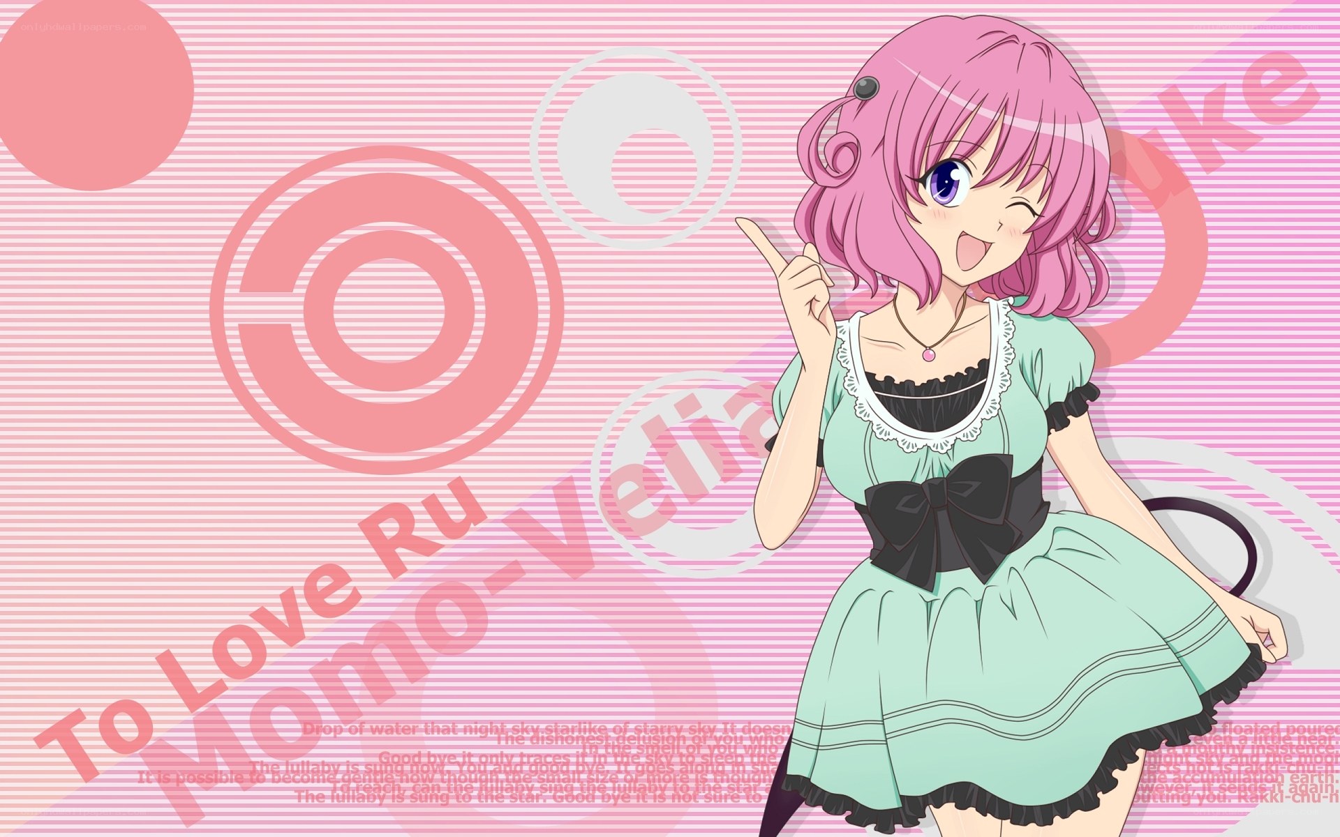 Momo-Velina anime character
