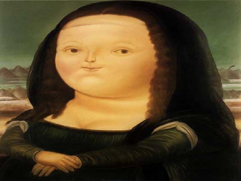 Mona Lisa parody painting