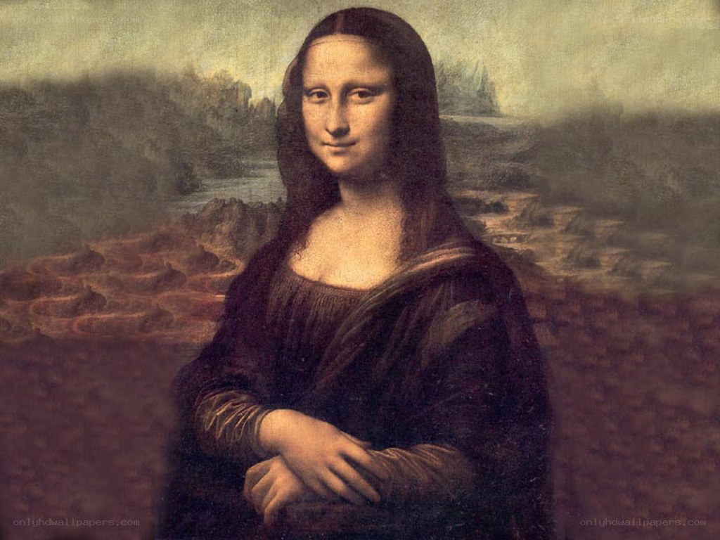 Mona Lisa portrait