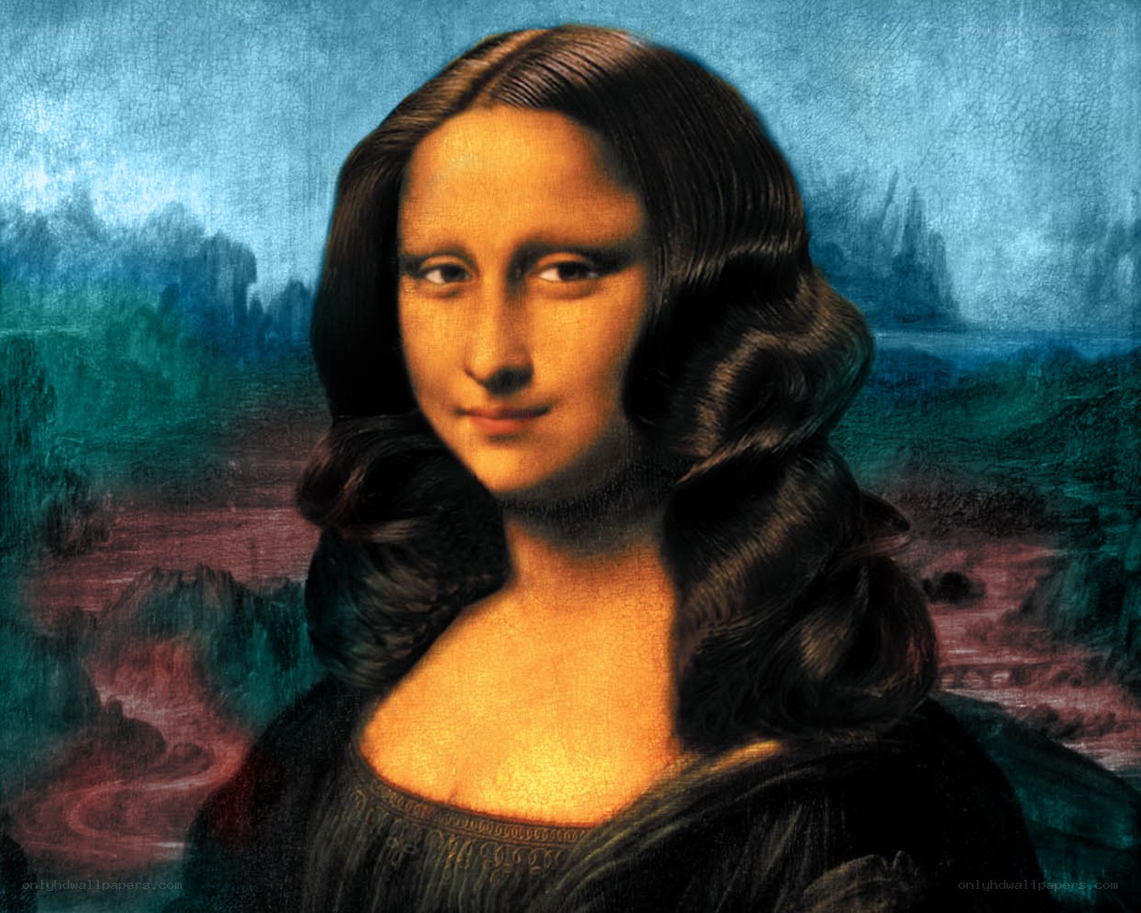 Mona Lisa portrait