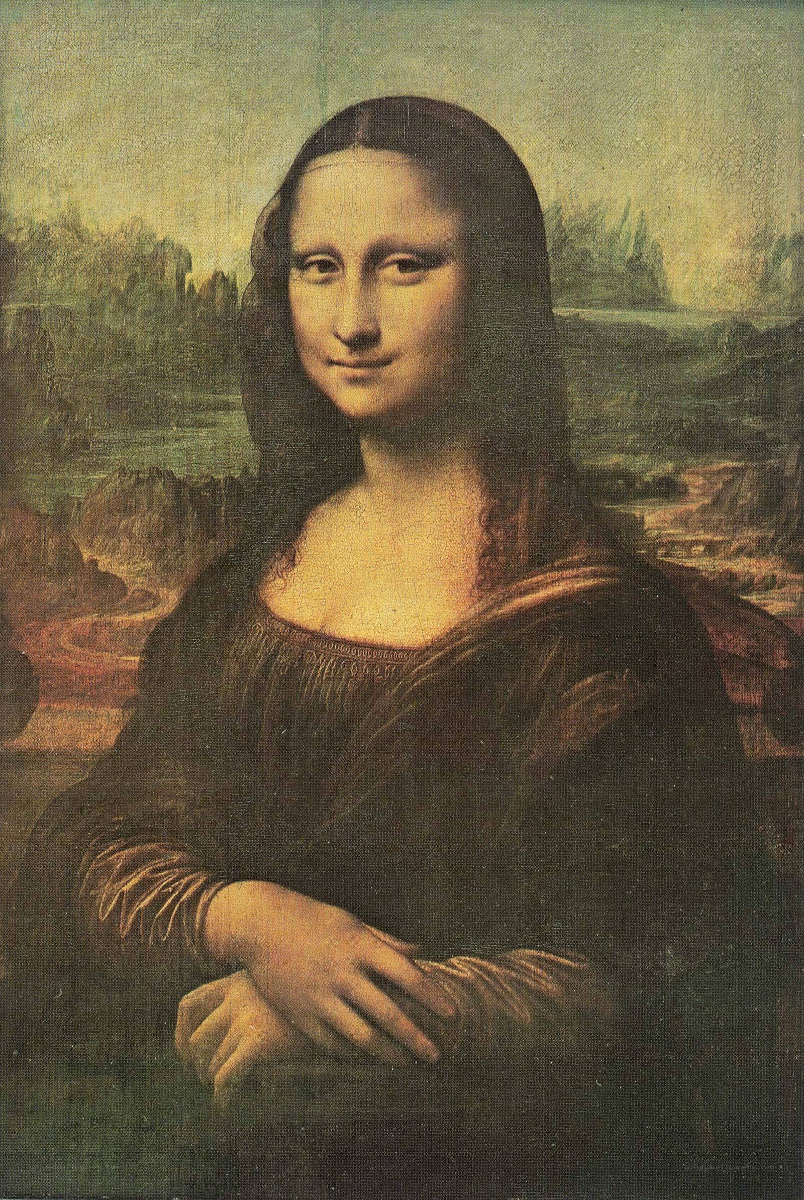 Mona Lisa portrait