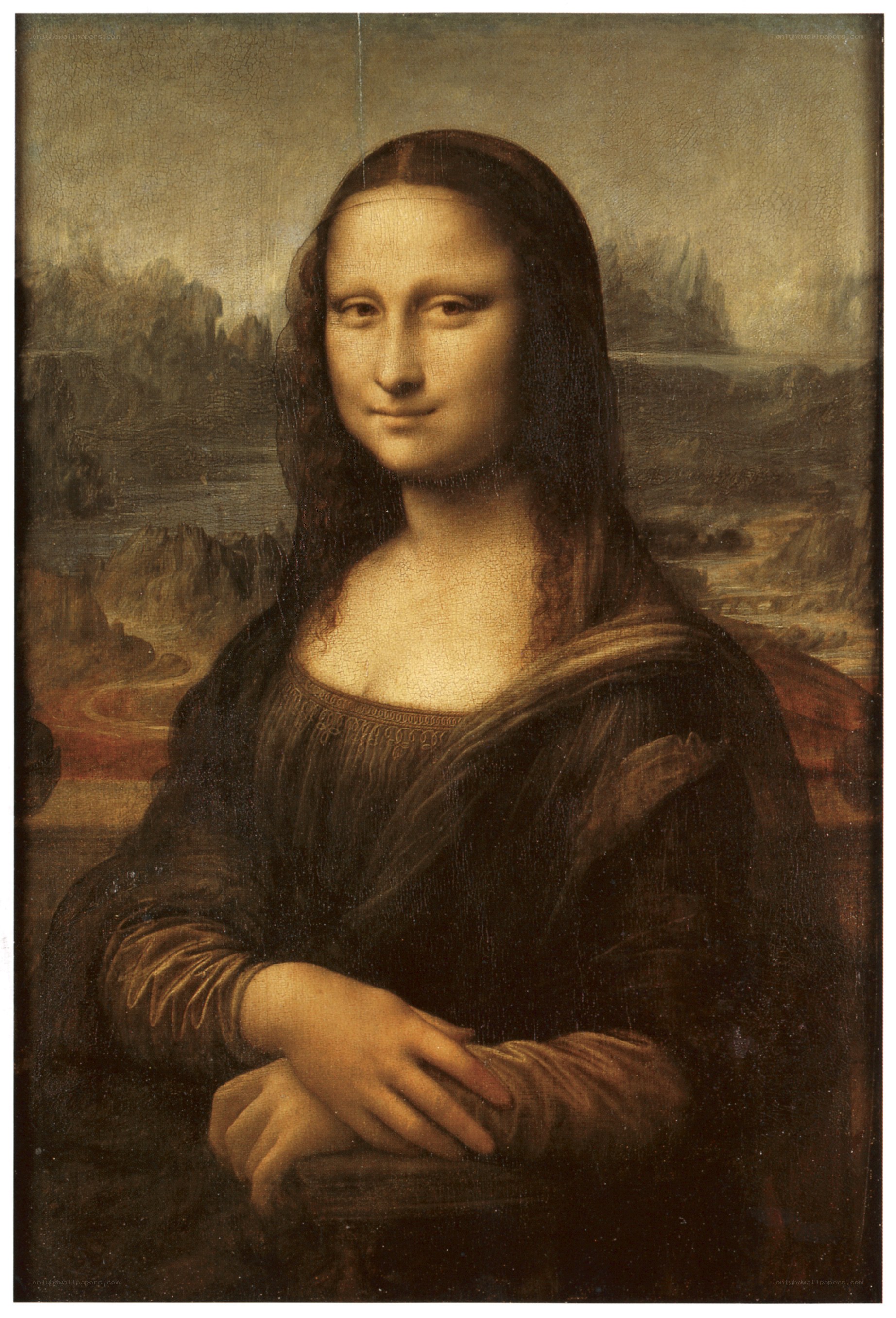 Mona Lisa portrait