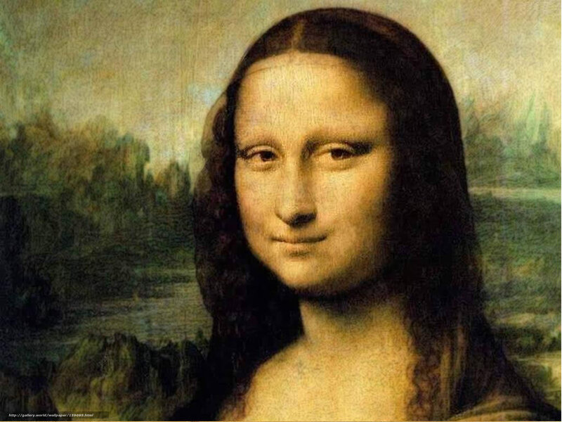 Mona Lisa portrait