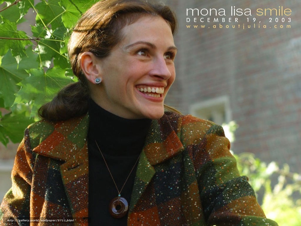 Mona Lisa Smile actress smiling
