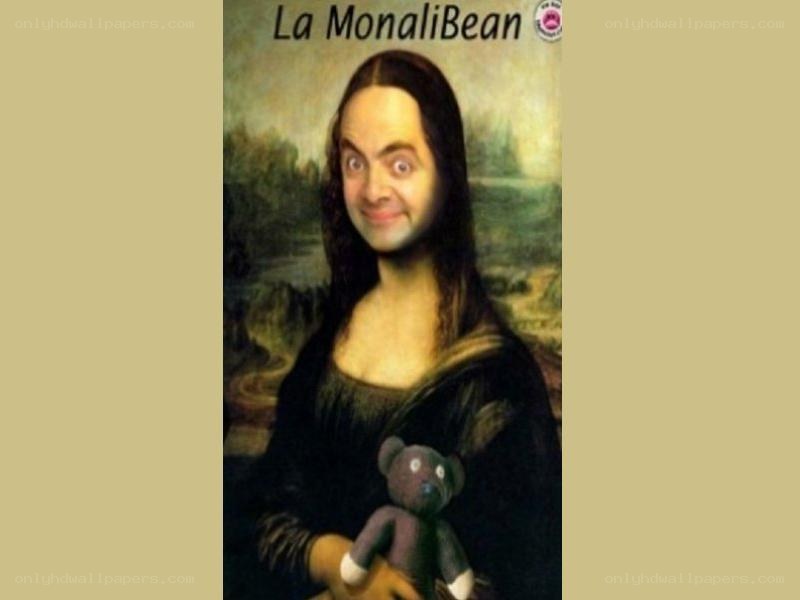 Mona Lisa with Mr. Bean